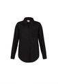 Camisa Boyfriend Haven Negro Mercedes Campuzano de Mercedes Campuzano