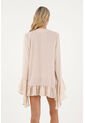 Camisa Aurea  Beige Mercedes Campuzano de Mercedes Campuzano