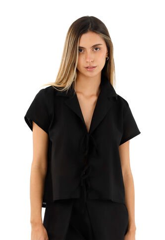 Blusa Alma Negro Mercedes Campuzano Mercedes Campuzano