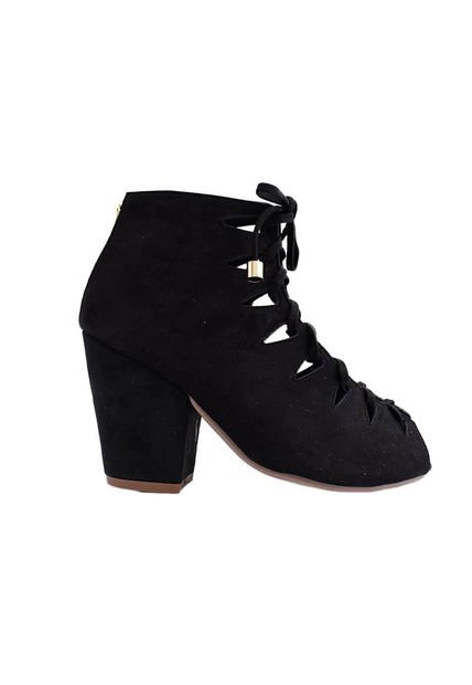 Botin Despuntado Negro Para Mujer Hans - Compra Ahora | Dafiti Colombia