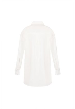 Camisa Boyfriend Haven Marfil Mercedes Campuzano