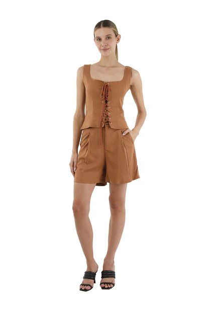 Short Birkin Terracota Mercedes Campuzano