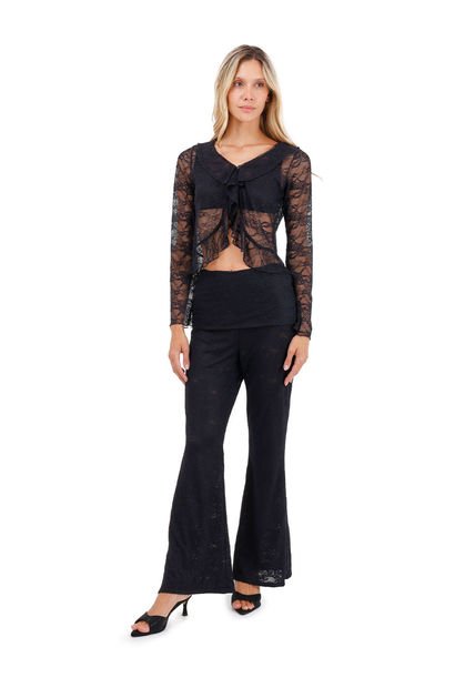 Pantalon Tessa Negro Mercedes Campuzano