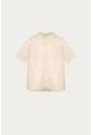 Camisa Seyla Beige Mercedes Campuzano de Mercedes Campuzano