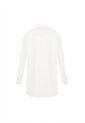 Camisa Boyfriend Haven Marfil Mercedes Campuzano de Mercedes Campuzano