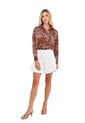 Camisa Boyfriend Haven Palmeras Café Mercedes Campuzano de Mercedes Campuzano