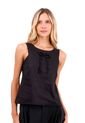 Camisa Maiden Negro Mercedes Campuzano de Mercedes Campuzano