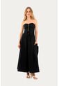 Vestido Largo Glens Negro Mercedes Campuzano de Mercedes Campuzano
