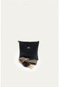 Bandolera Clover Negro Mercedes Campuzano de Mercedes Campuzano