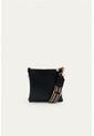 Bandolera Clover Negro Mercedes Campuzano de Mercedes Campuzano