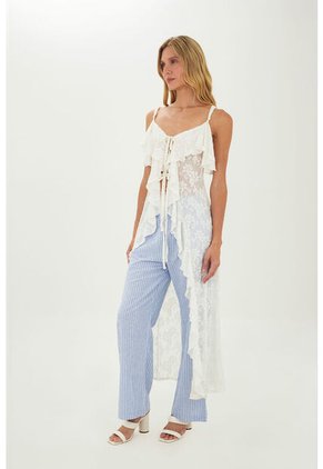 Kimono Dahlia Marfil Mercedes Campuzano