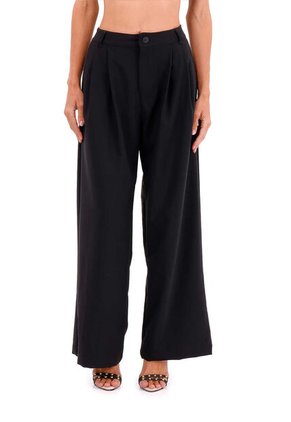 Pantalon Buena Mar Negro Mercedes Campuzano