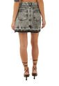 Falda Corta Salma Negro Mercedes Campuzano de Mercedes Campuzano