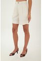 Bermuda Rosalin Beige Mercedes Campuzano de Mercedes Campuzano