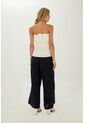 Pantalon Colette Azul Oscuro Mercedes Campuzano de Mercedes Campuzano