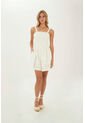 Vestido Corto Serene Marfil Mercedes Campuzano de Mercedes Campuzano
