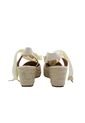 Spadrilla Plataforma Serene Beige Mercedes Campuzano de Mercedes Campuzano