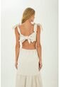 Vestido Largo Muse Beige Mercedes Campuzano de Mercedes Campuzano