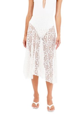Falda Larga Palomino Marfil Mercedes Campuzano