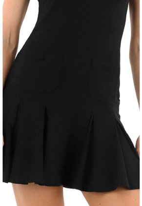Vestido Corto Amelie Negro Mercedes Campuzano
