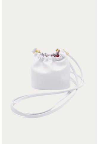 Bandolera Charm Blanco Mercedes Campuzano Mercedes Campuzano