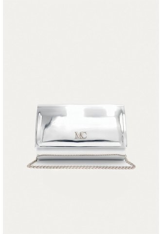 Cartera Amaya Plateada Mercedes Campuzano Mercedes Campuzano