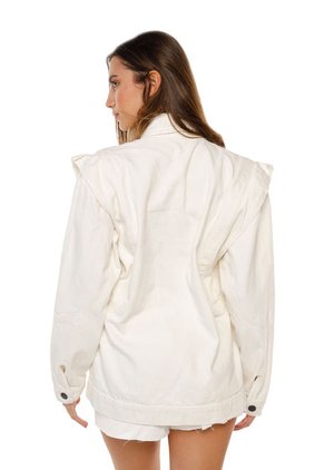 Chaqueta Malfi Marfil Mercedes Campuzano