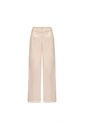 Pantalon Zaina Beige Mercedes Campuzano de Mercedes Campuzano