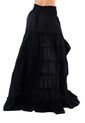 Falda Larga Kelly Negro Mercedes Campuzano de Mercedes Campuzano