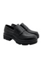 Mocasin Saville Negro Mercedes Campuzano de Mercedes Campuzano
