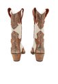 Bota Texana Belle Marfil Mercedes Campuzano de Mercedes Campuzano