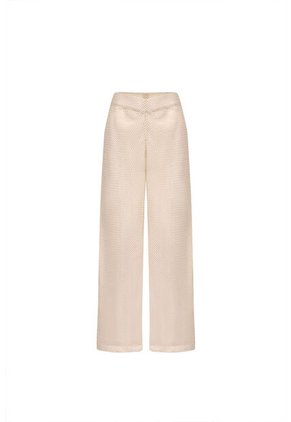 Pantalon Zaina Beige Mercedes Campuzano