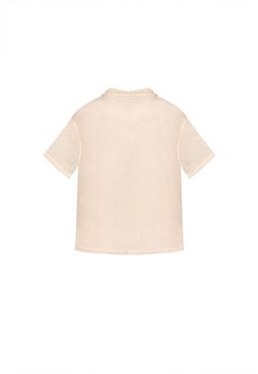 Camisa Seyla Beige Mercedes Campuzano