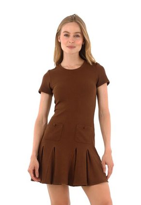 Vestido Corto Amelie Cafe Mercedes Campuzano