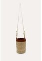 Bandolera Aymara Beige Mercedes Campuzano de Mercedes Campuzano