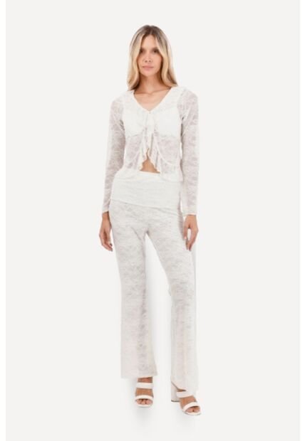 Pantalón Sun Marfil Mercedes Campuzano