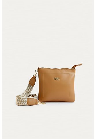 Bandolera Clover Beige Mercedes Campuzano Mercedes Campuzano