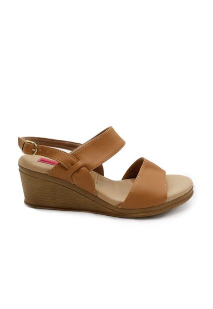 Sandalia Medium Sienna Beige Mercedes Campuzano