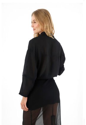 Chaqueta Violette Negro Mercedes Campuzano
