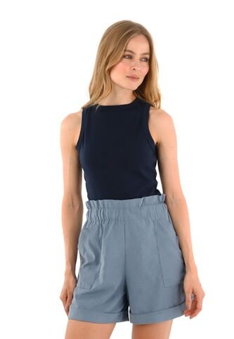 Top Shani Azul_Osc Mercedes Campuzano Mercedes Campuzano