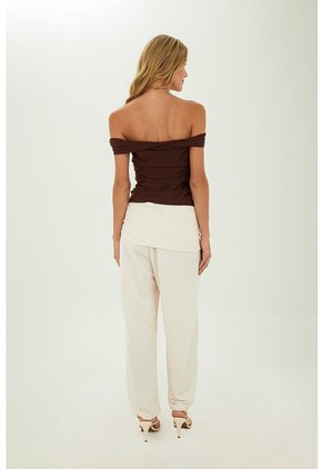 Pantalon Colline Marfil Mercedes Campuzano