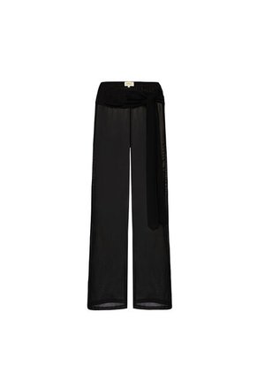 Pantalon Terra Negro Mercedes Campuzano