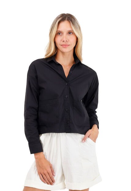 Blusa Sole Negro Mercedes Campuzano