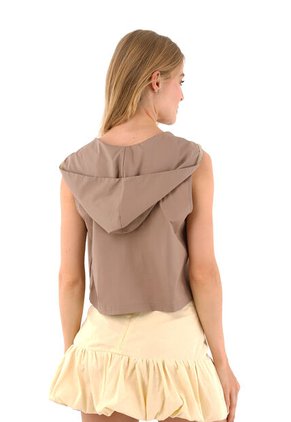 Chaleco Zulima Caqui Mercedes Campuzano