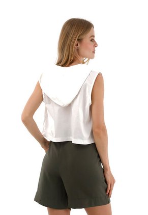 Chaleco Zulima Marfil Mercedes Campuzano