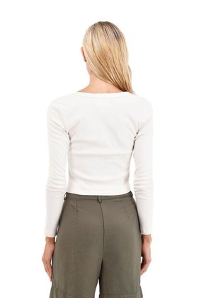 Buzo Natur Marfil Mercedes Campuzano