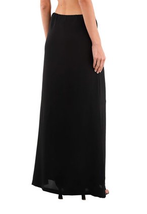 Falda Larga Brigitte Negro Mercedes Campuzano