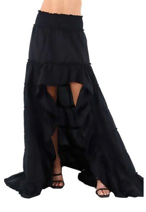 Falda Larga Kelly Negro Mercedes Campuzano