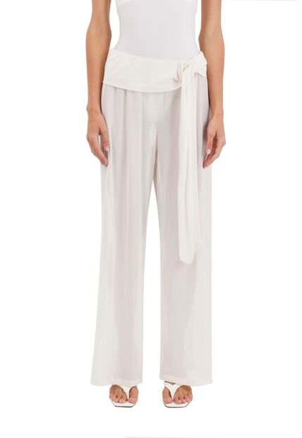 Pantalon Terra Marfil Mercedes Campuzano