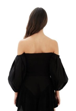 Top Clementine Negro Mercedes Campuzano